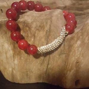 Genuine Red Carnelian Bracelet